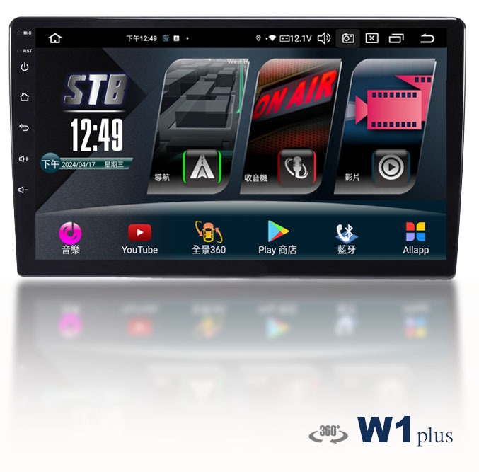 W1-T903DG-P  W1-T103DG-P 8核 8+128G環景